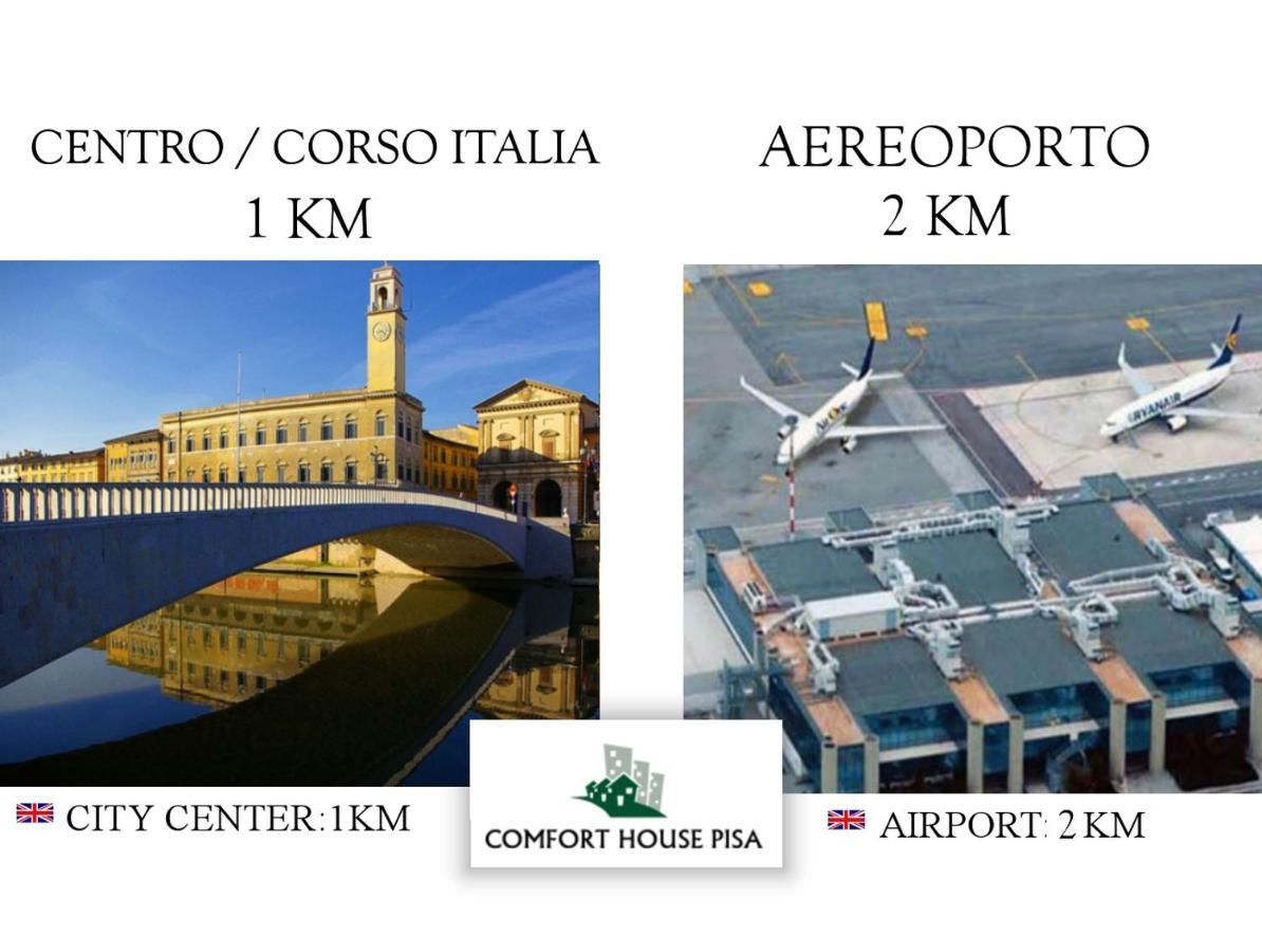 Comfort House Pisa Eksteriør bilde