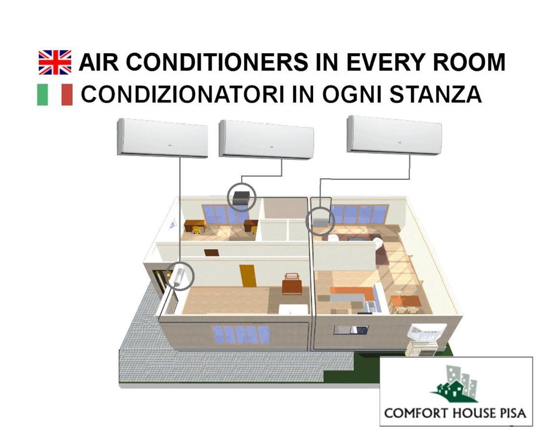 Comfort House Pisa Eksteriør bilde